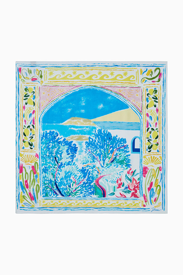 وشاح مودال منقوش - 5