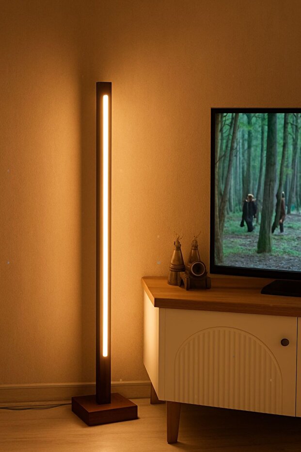 Lümen Ahşap Led Lamba - 2