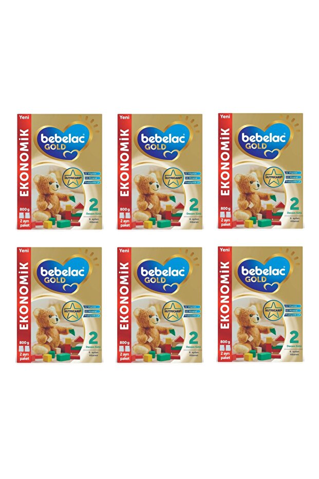 Gold Devam Sütü 2 800 G x 6 Adet - 1