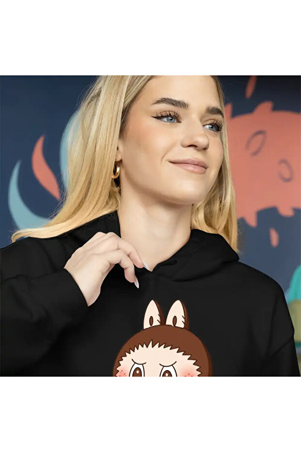 Hanorac Femei Labubu Programator - 3