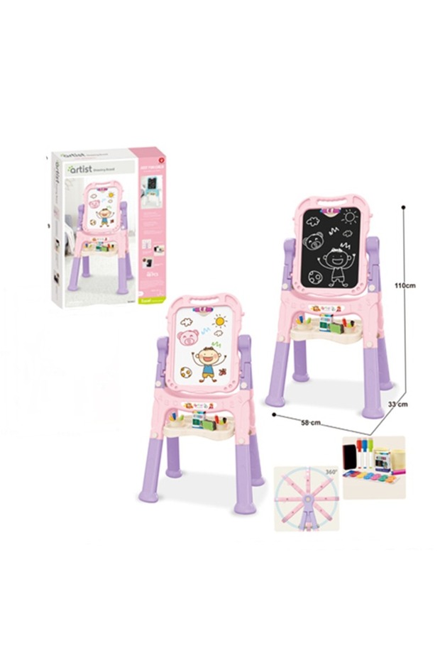 رسم السبورة البيضاء باللون الوردي - 1