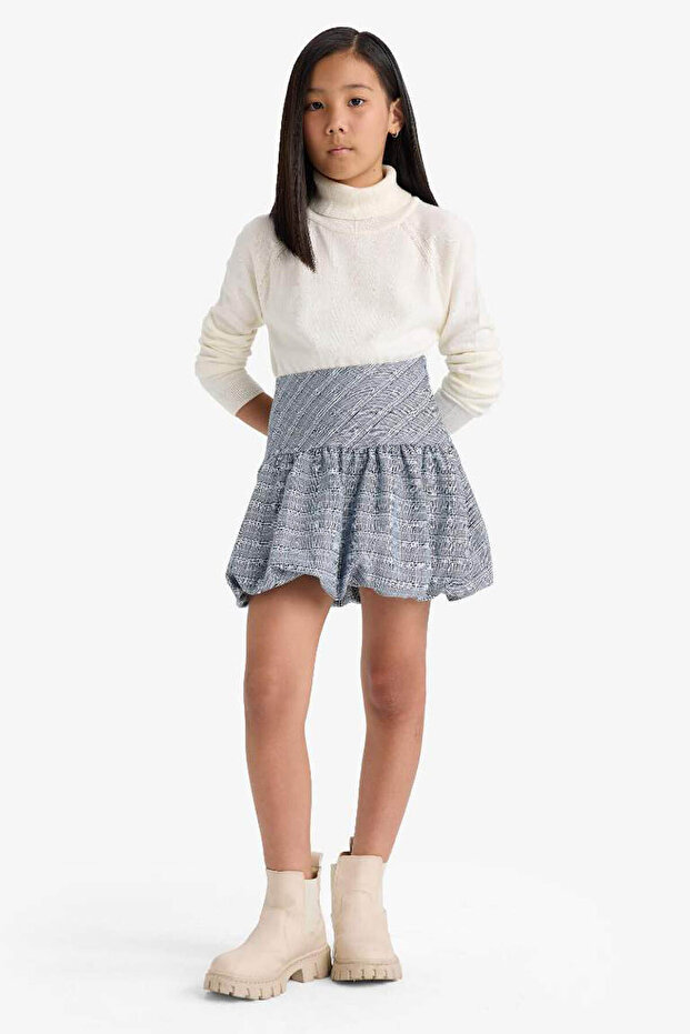 Plava suknja za devojčice E9320A8/BE164 - 5