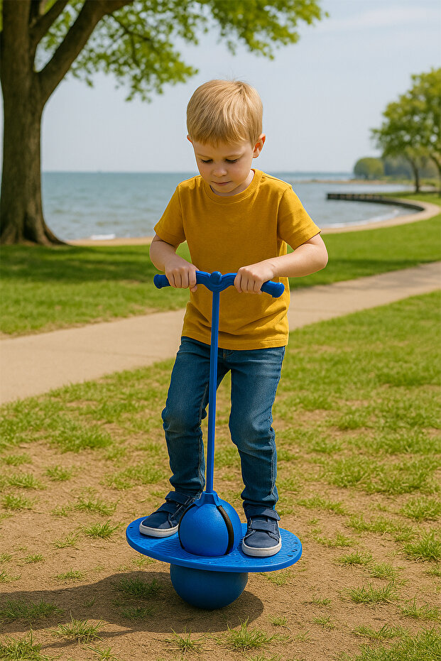 Zıp Zıp Oyuncak Mavi - 4