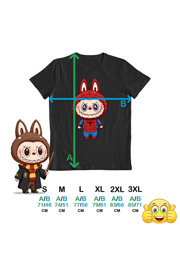 Tricou Barbati Labubu Spiderman - 4