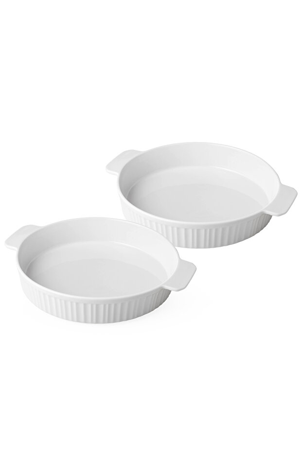 طبق خبز مدور مكون من قطعتين Square Baking Dish - 1