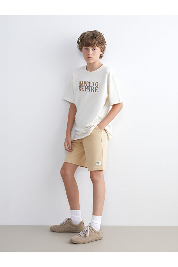 Create Your Style from Uzg Store |   Boys' Shorts with Elastic Waist - 1