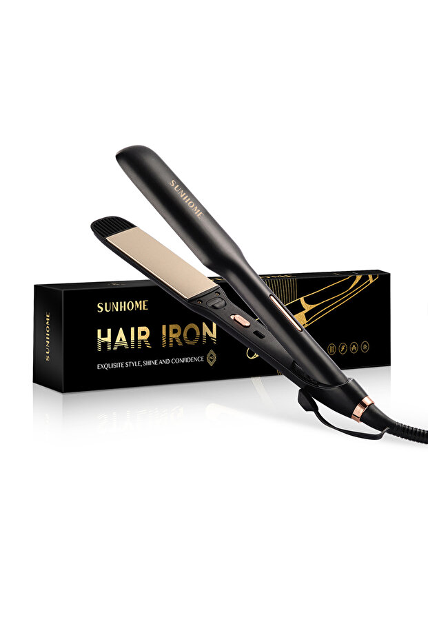Professional Hair Straightener Black/Gold