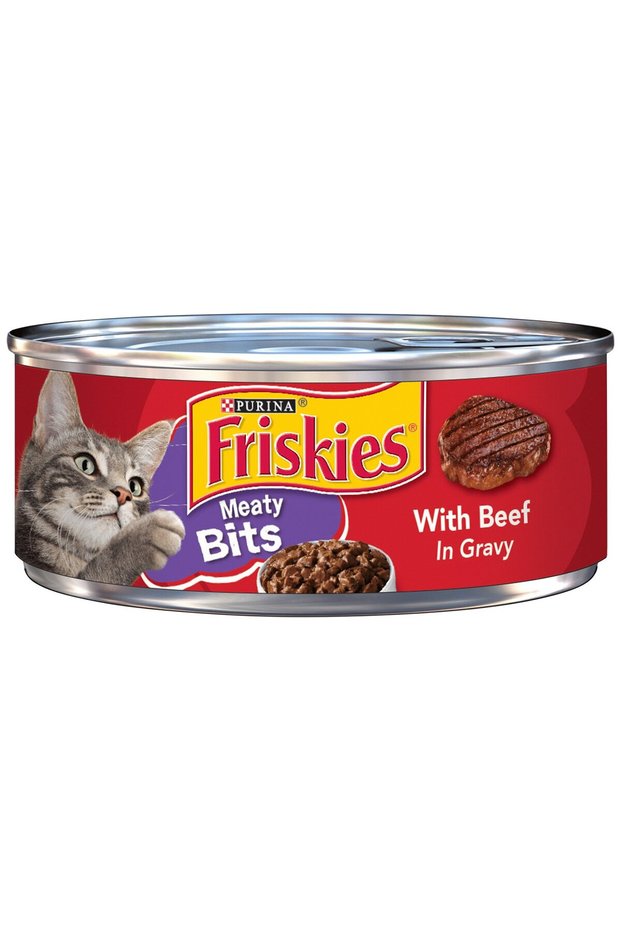Purina Gravy Wet Cat Food Meaty Bits With Beef In Gravy Complete Meal for Adult Cats,