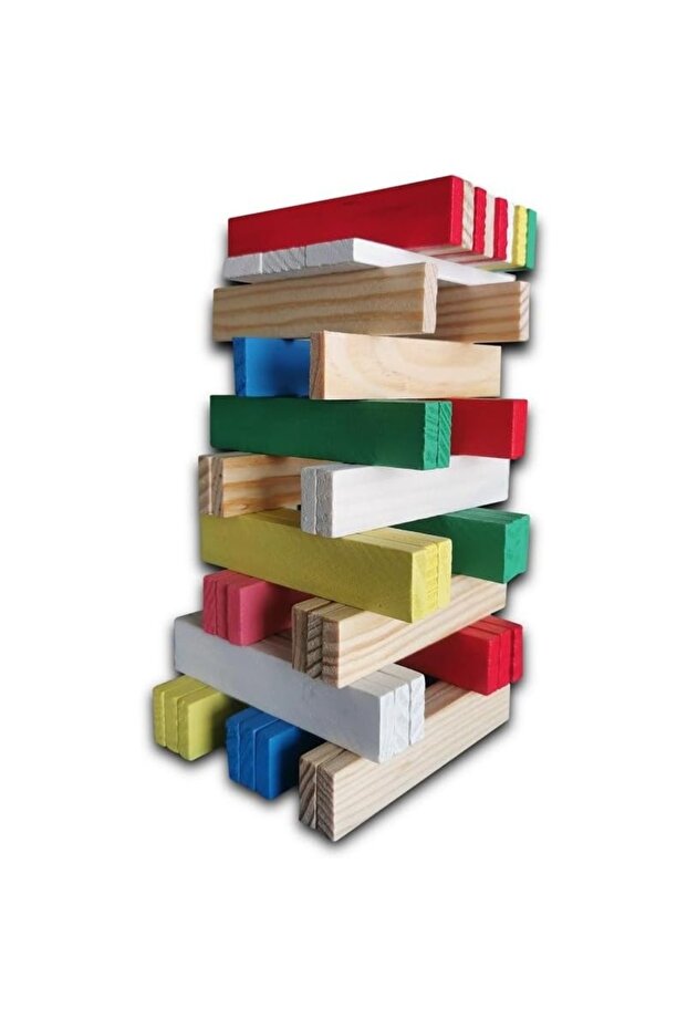 150-Piece Creative Wooden Puzzle Building Blocks Set – Multicolour Educational Toy for Kids