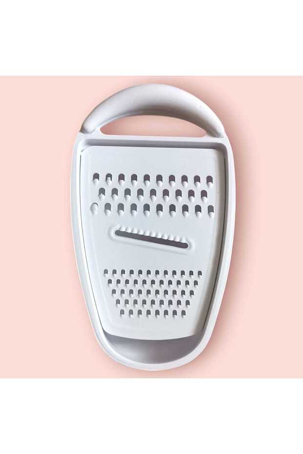 Easy-to-use Cheese Grater with Container and Lid - 3