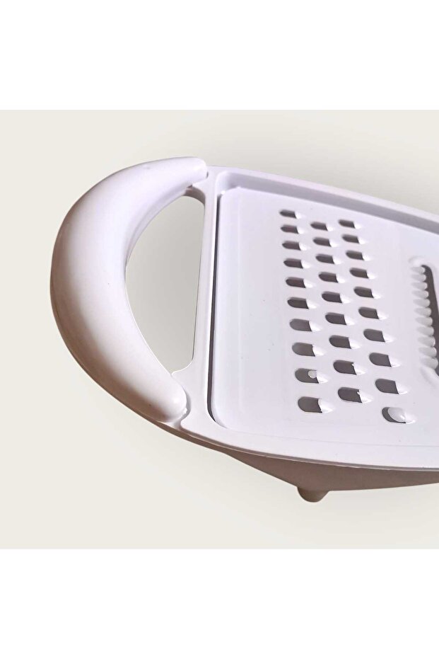 Easy-to-use Cheese Grater with Container and Lid - 5