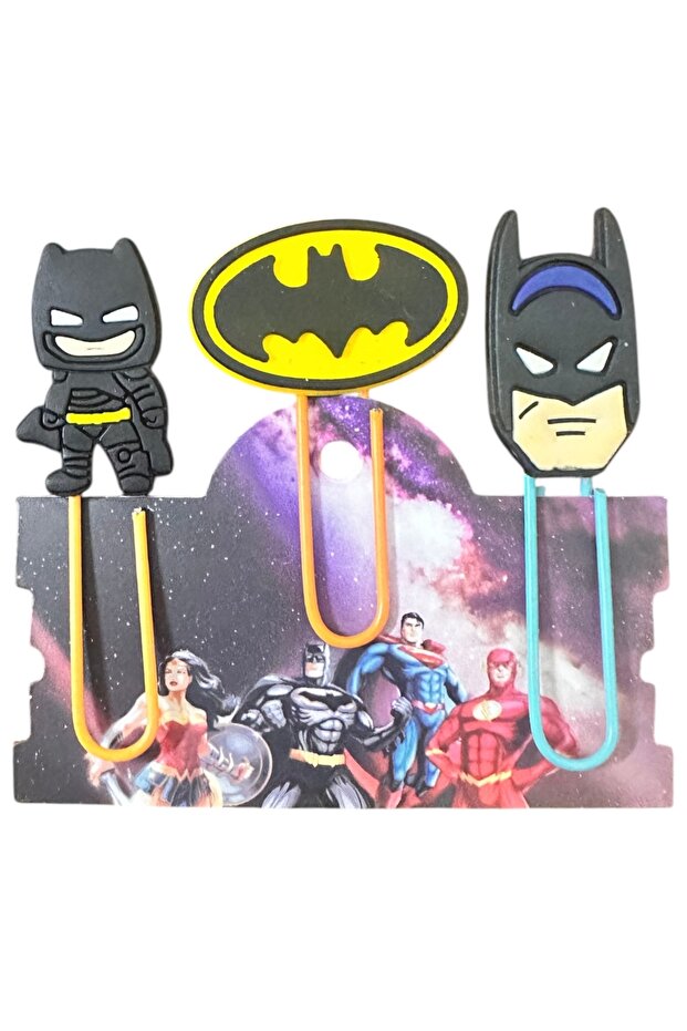 Batman Bookmark / Paperclip Set of 3