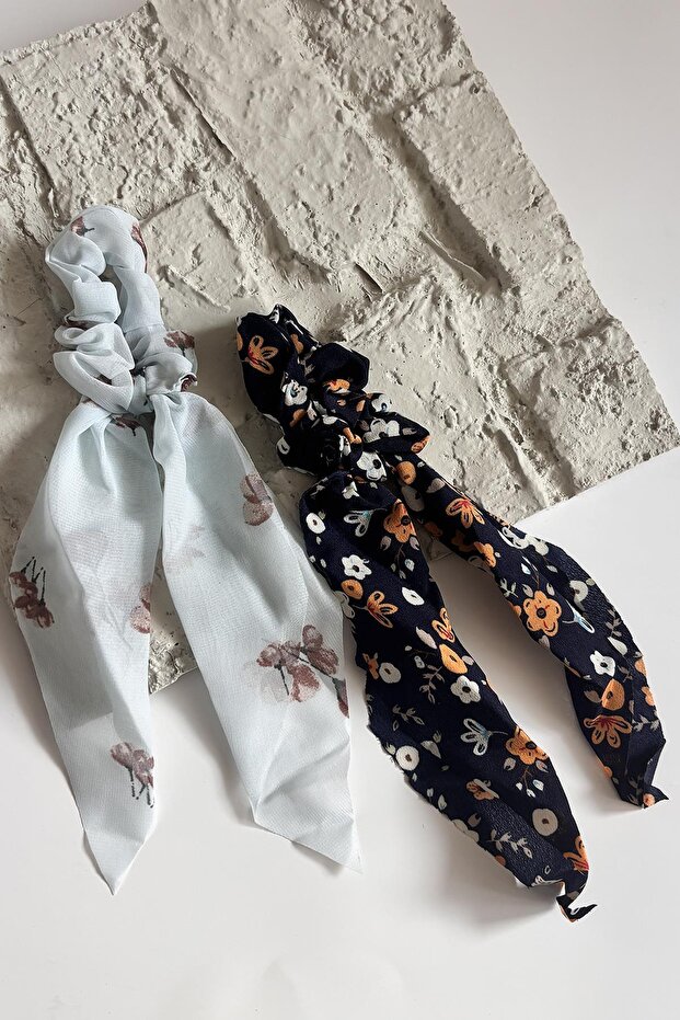 Scarf Hair Clip 2 Pack