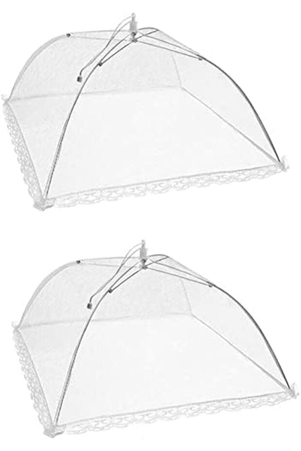 Mesh Food Cover Tent [Large Size] Umbrella Food Cover [Avoid flies and insects flying into y
