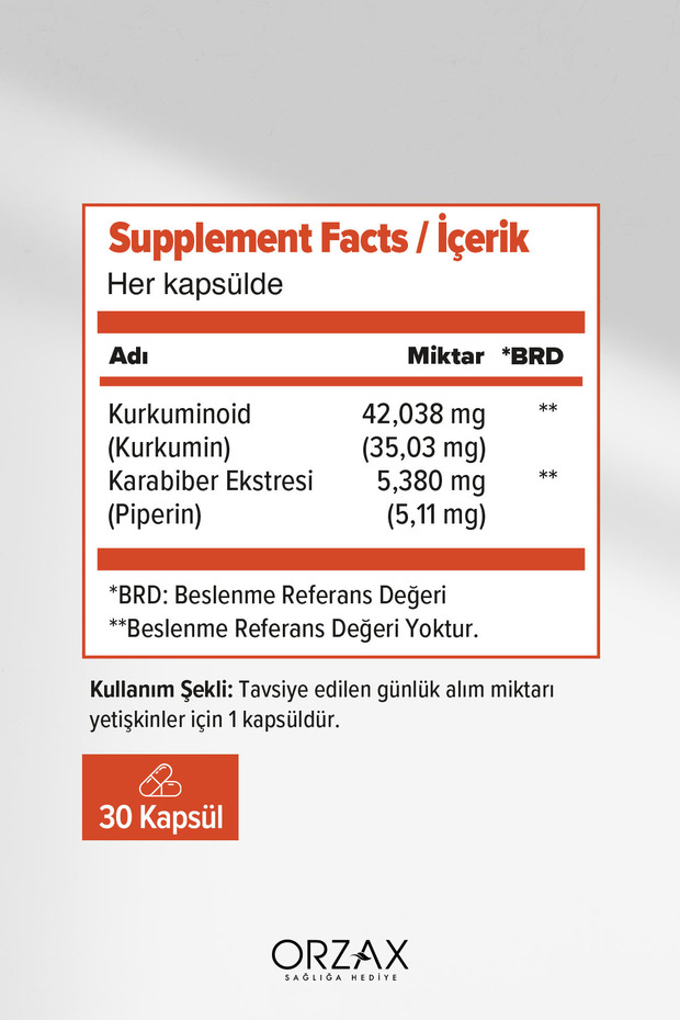 Curcumın 30 Lıcaps Kapsul - 2