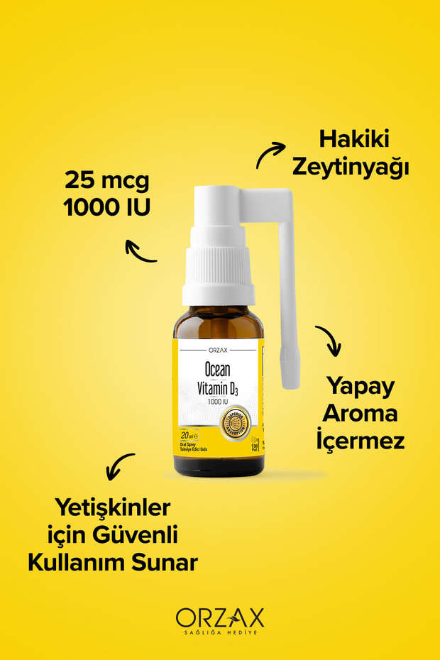 Vitamin D3 1000IU 20ml Sprey - 3