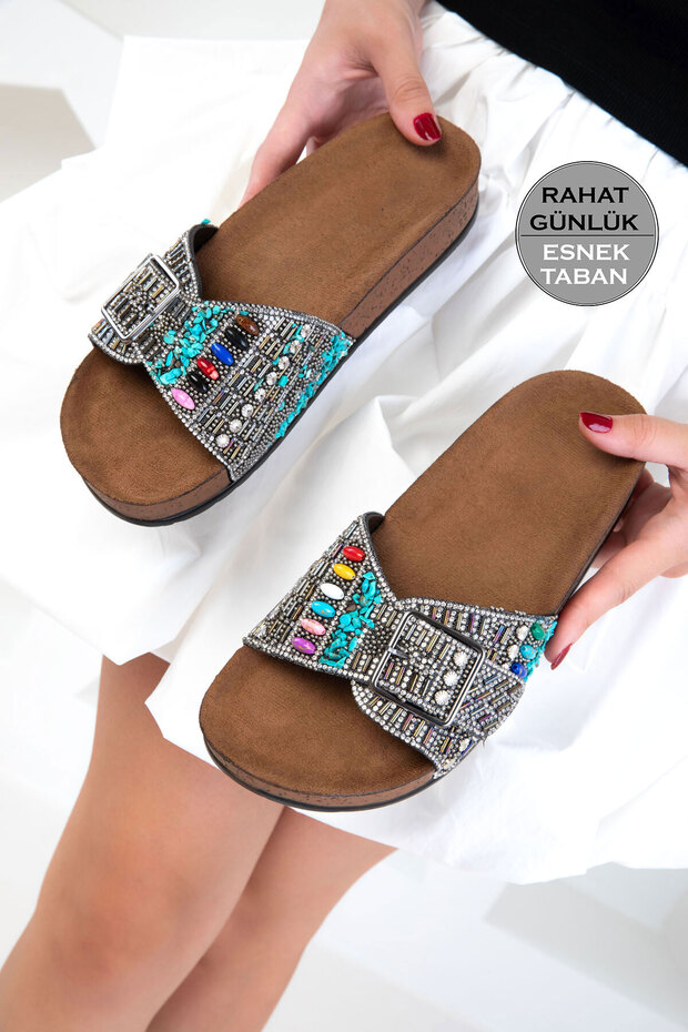 Platin Kadın Terlik 20660 - 1