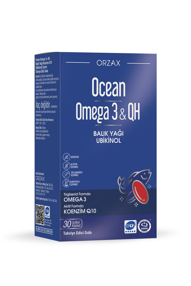 Omega 3 QH 30 Yumusak Kapsul - 1