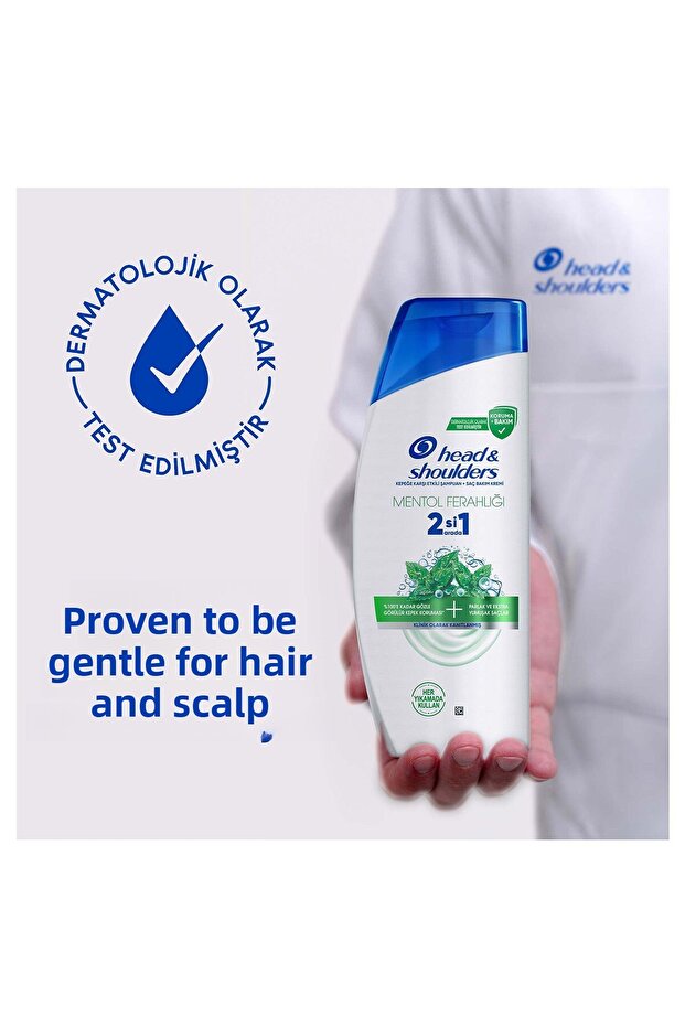 Menthol Refreshment 2 in 1 Shampoo 625 ml - 8