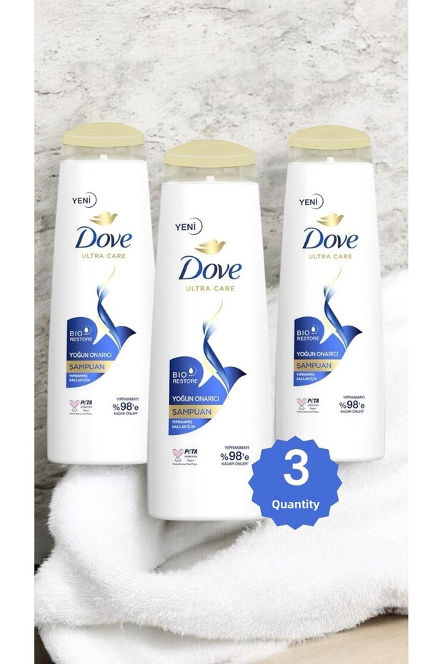 Intensive Repair Shampoo - 3 Pieces 400 ml