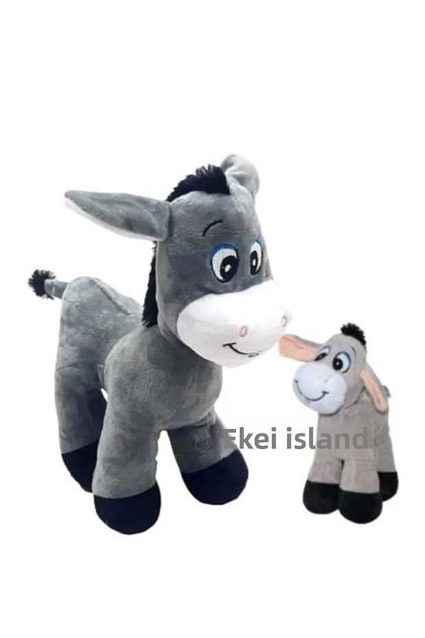 Plush Double Donkey 25 cm and Baby Sipa 15 cm