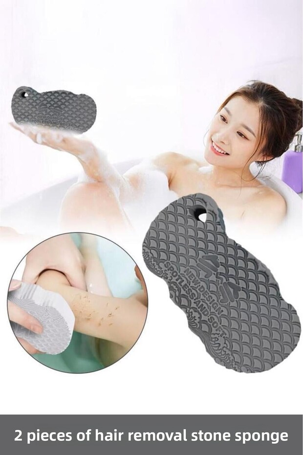 Epilation Stone Sponge 2 Pieces - Take Care of Your Skin!