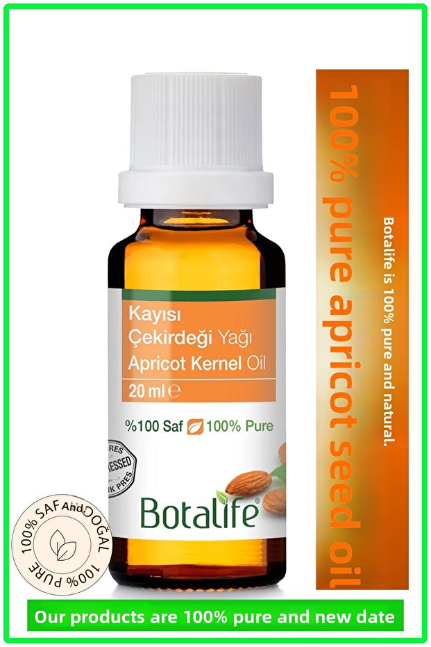 Apricot Kernel Oil 20ml - 100% Pure