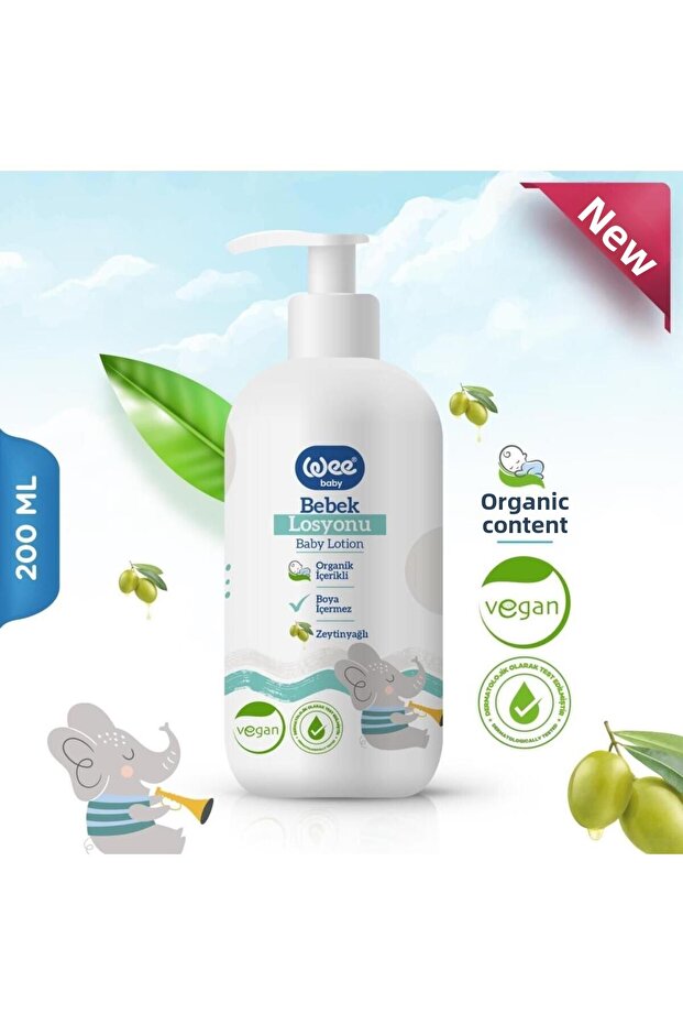Nessiworld Wee Baby Baby Lotion 200 ml - 1