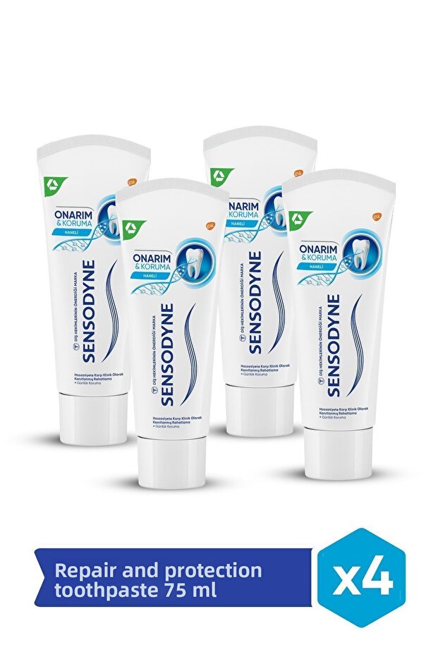 Repair and Protection 75ml Toothpaste 4 Pack