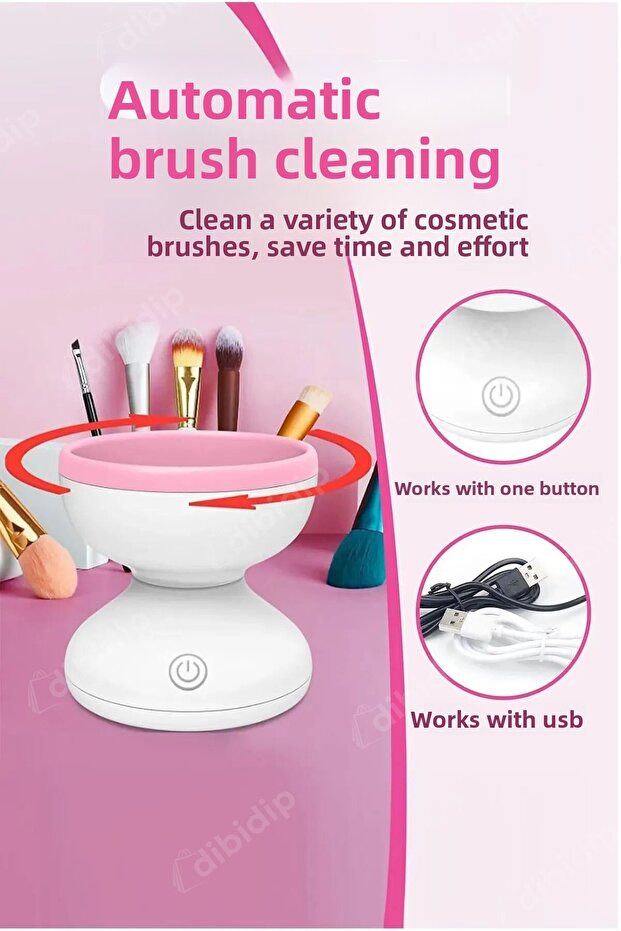 💄 آلة تنظيف فرشاة المكياج - 6