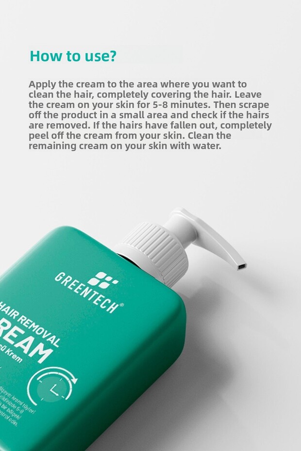 Depilatory Cream - Unisex for All Skin Types - 4