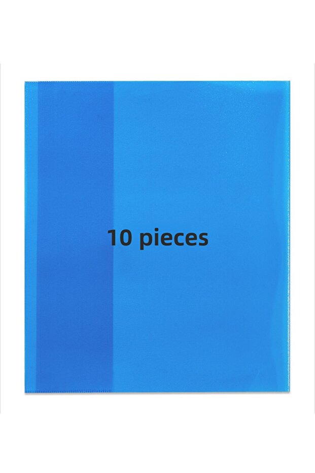 Ready Adhesive Notebook Container A4 Transparent 10 Pcs - 1
