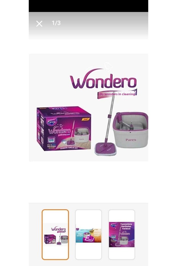 Wondero Automatic Cleaning Set - Clean & Dirty Water Separation Feature - 1
