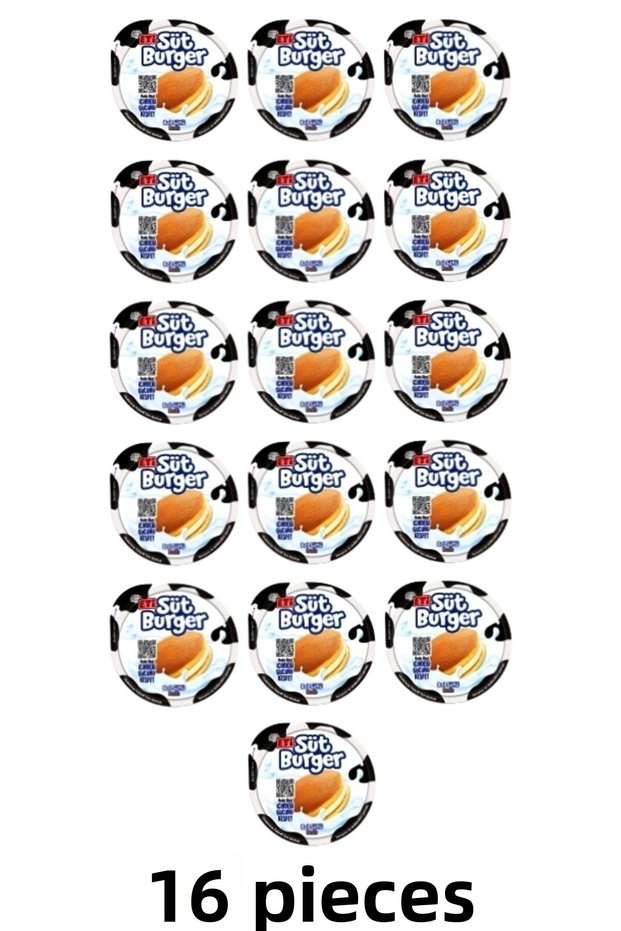 16 Pieces Milk Burger - Milk and Hony with Bonus Honey