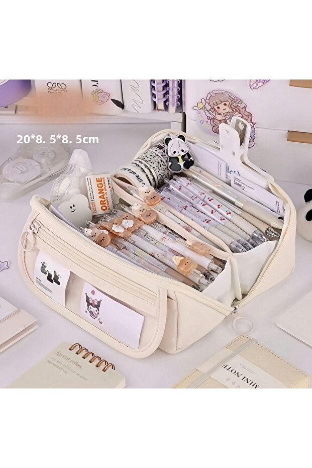 Kavai Penholder Pencil Case Multi-Function Multi-Compartment - 3