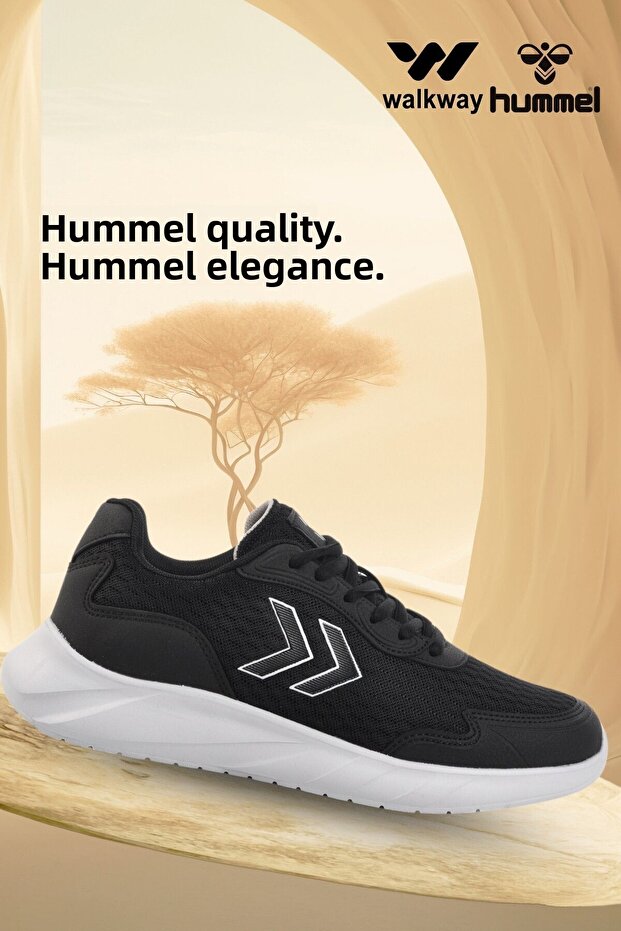 Breathable Black Unisex Sports Shoes Hml Prctn