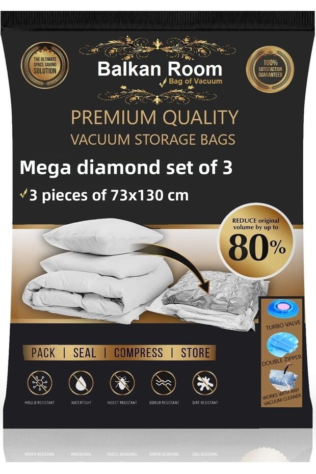 Vacuum Bag 3 Piece Mega Diamond Set Vacuum Bag Vacuum Bag