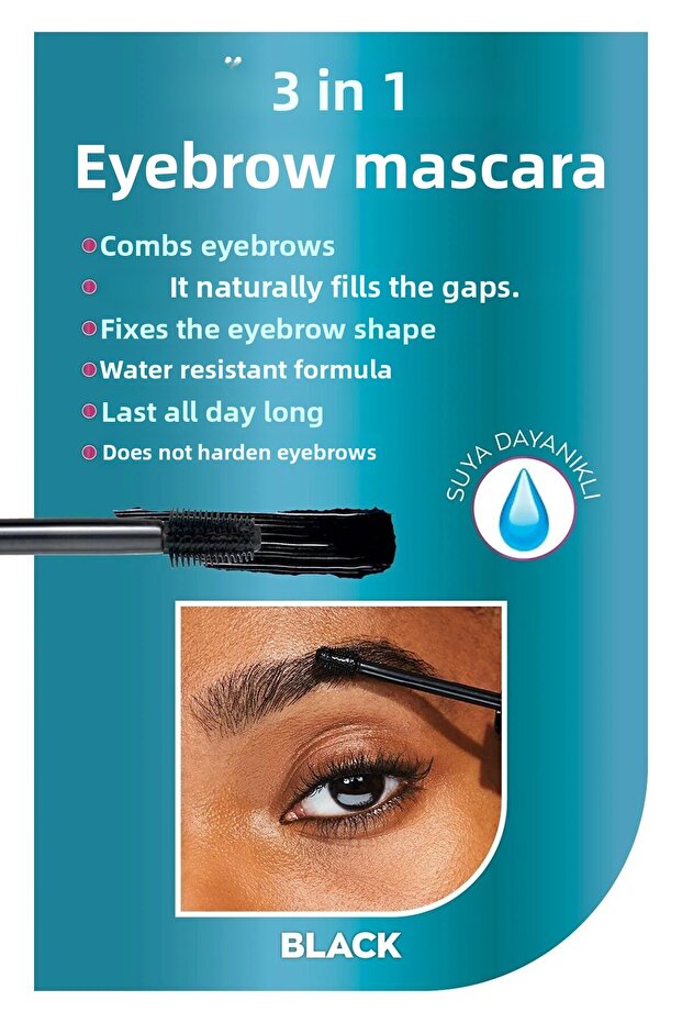 Gel pentru Sprâncene Brow Boost Weightless, Soft Black - 3