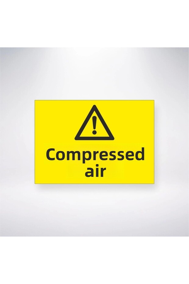 Compressed Air Sticker 20X28 cm