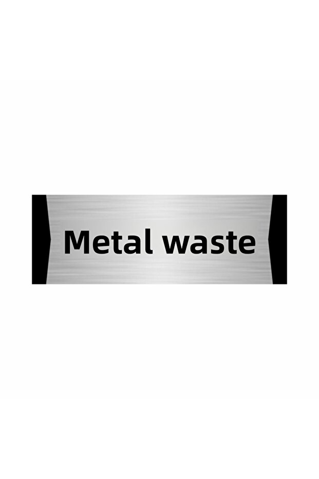Metal Waste 5X20Cm Silver Color Metal Baffle Sheet