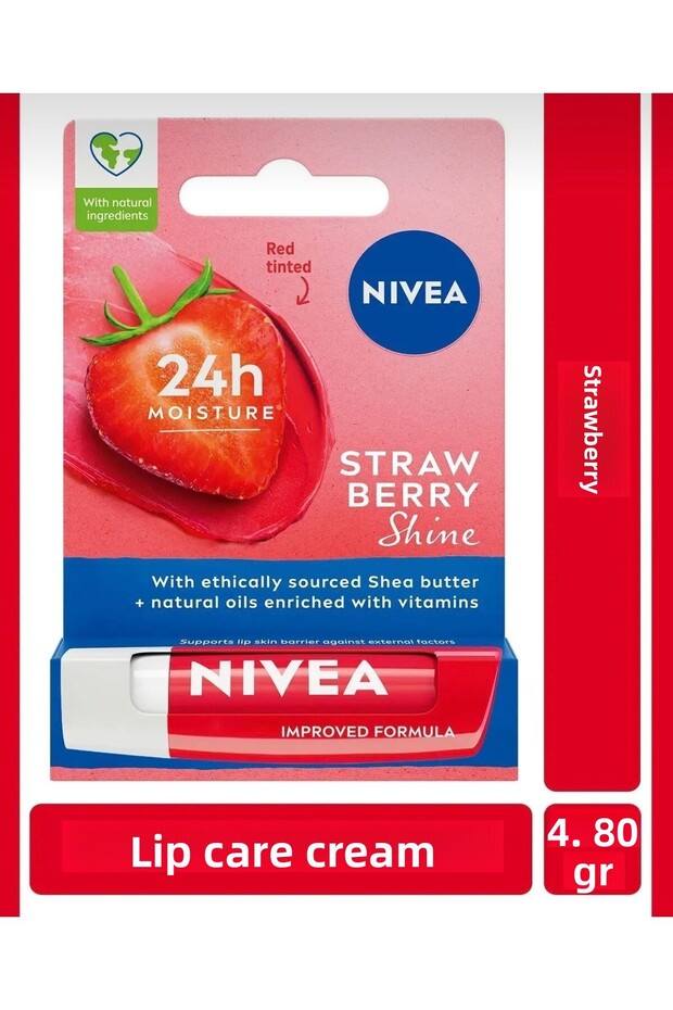 Lip Care Cream 4.8Gr - Strawberry