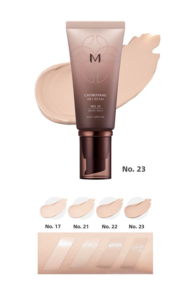 كريم BB بمكونات عشبية مع تغطية مكثفة M Choboyang BB Cream SPF30/PA++ 50 مل (رقم 23)