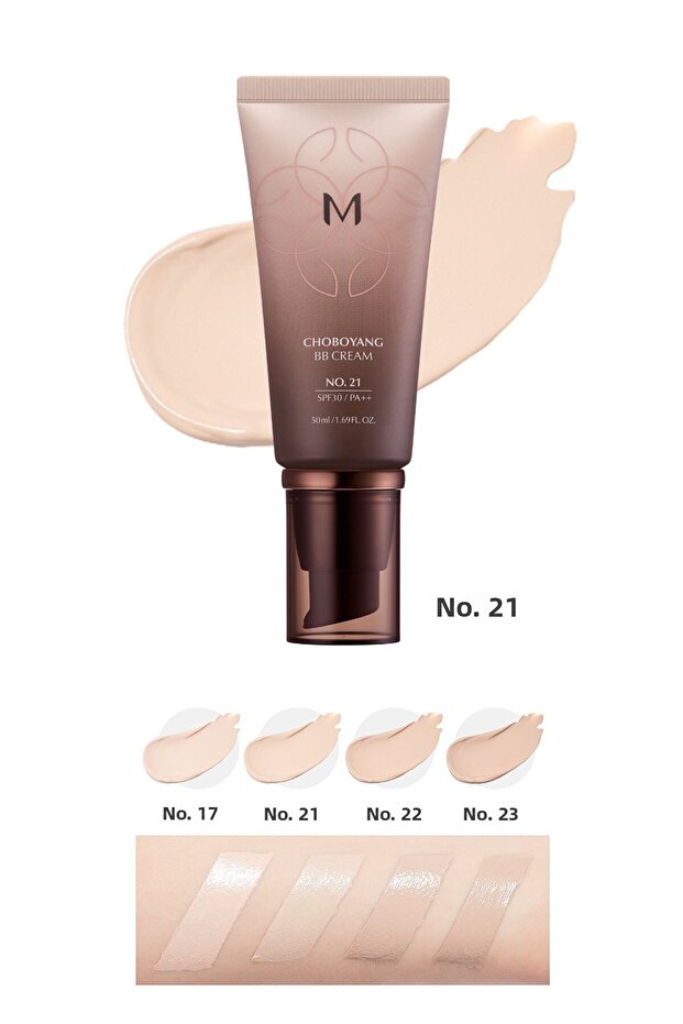 كريم BB بمكونات عشبية M Choboyang BB Cream مع تغطية مكثفة SPF/PA++ 50 مل رقم 21