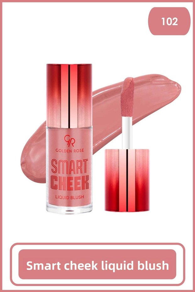 Smart Cheek Liquid Blusher 102- Peach Liquid Blush 6 ml