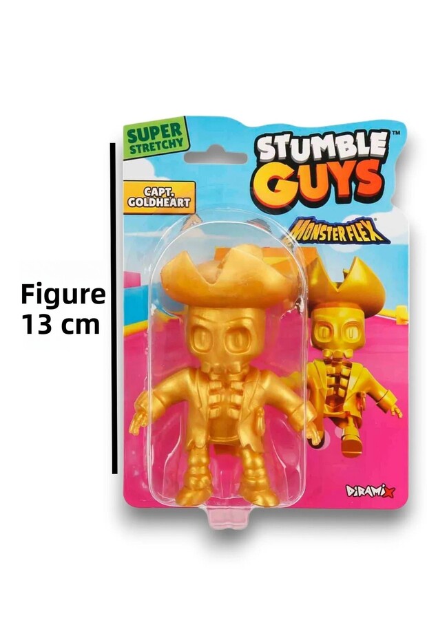 Monsterflex Super Stretch - Extending Stumble Guys Single Figures @Capt. Goldheart@ - 1