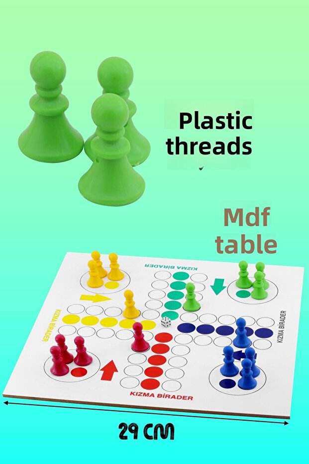 Ludo Ludo Box Game - Intellect Memory, Logic Skill and Educational Intelligence Strategy - 4