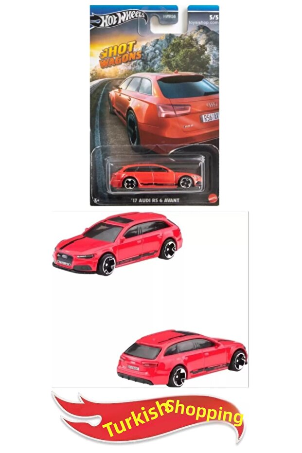 Hot Wagons Uzunkart 17 Audi Rs 6 Avant