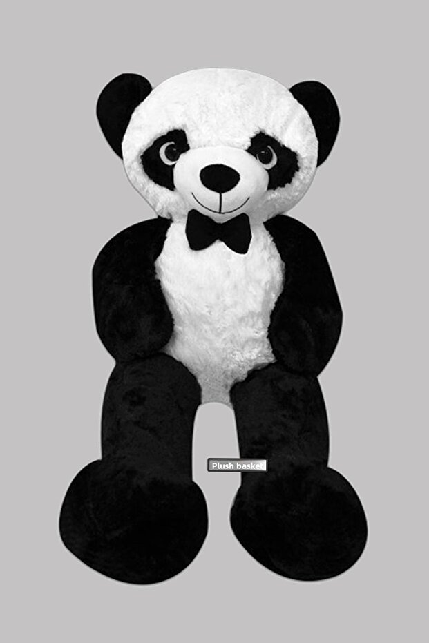 75 cm Panda with Bow Tie