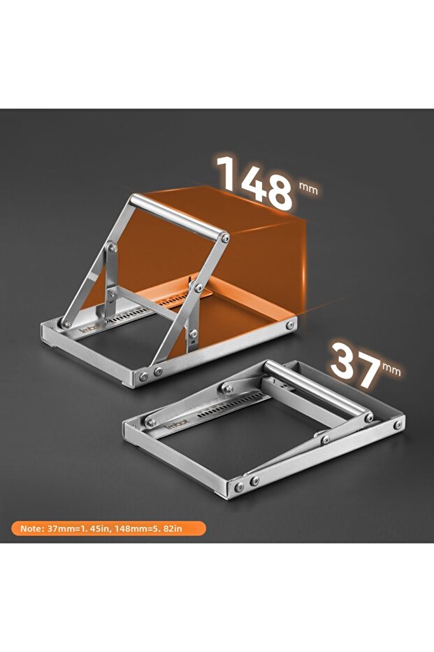 Imbot Adjustable Cutting Machine Support Frame, Foldable Height Adjustable Cutting Machine Table ... - 6