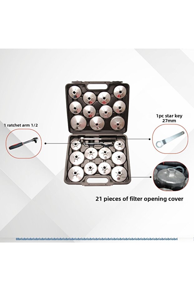 مجموعة مفاتيح مرشح Bgs 23 قطعة - 4